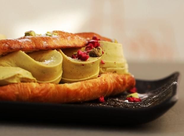 Pisztáciás croissant